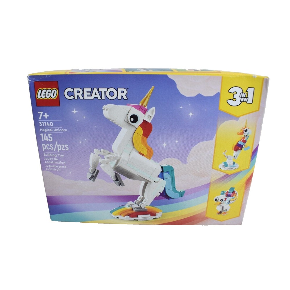 LEGO 31140 Creator 3 in 1 Magical Unicorn 145 pcs NEW in Box